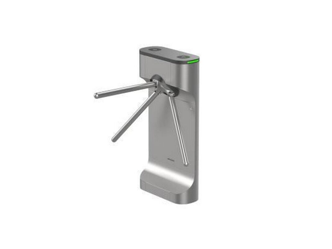 Turnichet trepied control acces Hikvision DS-K3G411X-R-M-Dm55, bidirectional, RFID EM/Mifare/Desfire