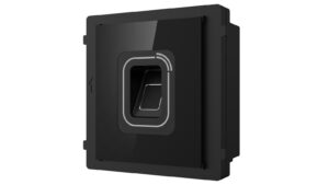 Control acces cu amprenta si card pentru videointerfon modular Hikvision DS-KD-MFB, M1/Desfire 13.56MHz, 1000 amprente, 6000 carduri, IP65 Control acces cu amprenta si card pentru videointerfon modular Hikvision DS-KD-MFB, M1/Desfire 13.56MHz, 1000 amprente, 6000 carduri, IP65