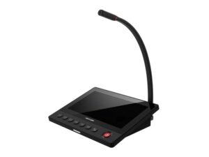 Microfon adresare publica Hikvision DS-QAZ1MP7G1, ecran tactil IPS 7 inch, PoE, TTS, difuzare live/programata/urgenta, intrare MIC 3.5mm, Microfon adresare publica Hikvision DS-QAZ1MP7G1, ecran tactil IPS 7 inch, PoE, TTS, difuzare live/programata/urgenta, intrare MIC 3.5mm,