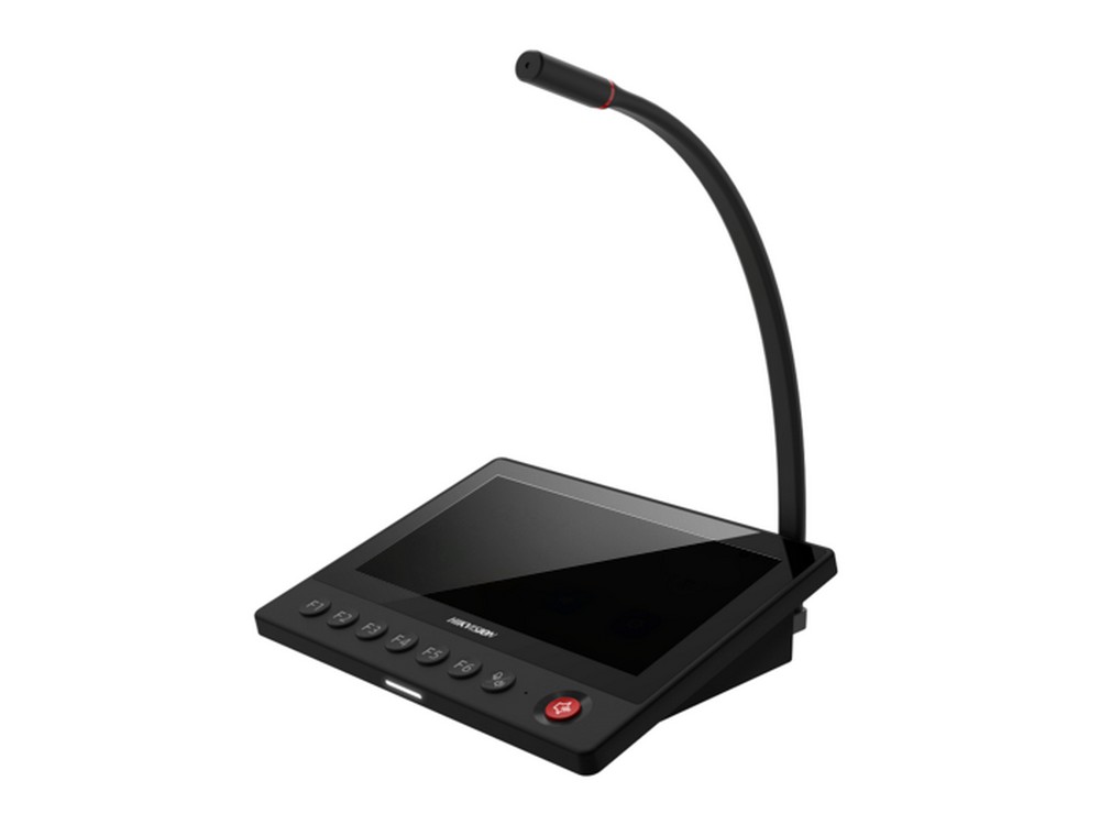 Microfon adresare publica Hikvision DS-QAZ1MP7G1, ecran tactil IPS 7 inch, PoE, TTS, difuzare live/programata/urgenta, intrare MIC 3.5mm, Microfon adresare publica Hikvision DS-QAZ1MP7G1, ecran tactil IPS 7 inch, PoE, TTS, difuzare live/programata/urgenta, intrare MIC 3.5mm,