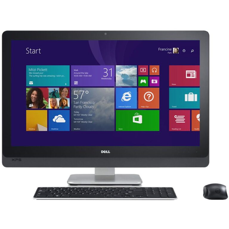 Sistem Desktop PC All-in-One Dell XPS27, Intel Core i7-4770S, 16GB DDR3, HDD 2TB, SSD 32GB, nVidia GeForce GT 750M 2GB, Windows 8.1