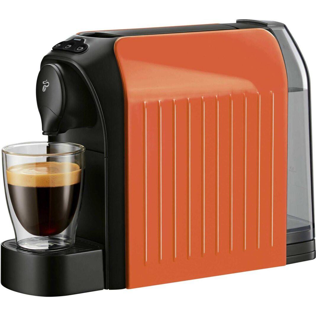 Espressor Tchibo Cafissimo Easy Curcuma, 1250 W, 0.65 L, 15 bar, Portocaliu Espressor Tchibo Cafissimo Easy Curcuma, 1250 W, 0.65 L, 15 bar, Portocaliu