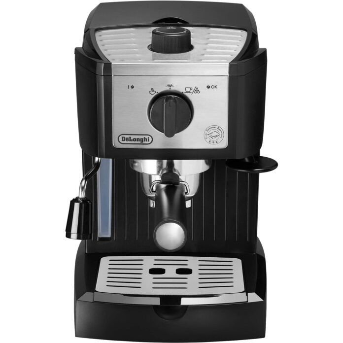 Espressor manual DeLonghi EC157.B, 1100 W, 1 L, 15 bar, Negru Espressor manual DeLonghi EC157.B, 1100 W, 1 L, 15 bar, Negru