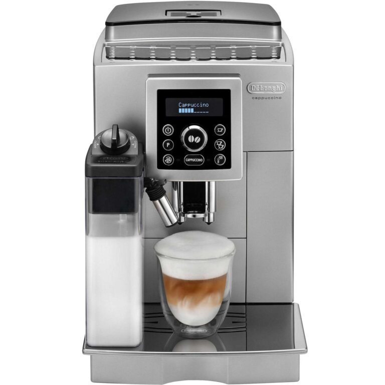 Espressor automat DeLonghi ECAM 23.460.S, 1450 W, 1.8 L, 15 bar, Argintiu