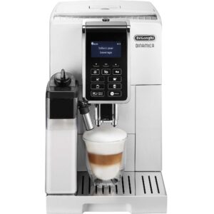 Espressor automat DeLonghi Dinamica ECAM 350.55.W, 1450 W, 1.8 L, 15 bar, Alb Espressor automat DeLonghi Dinamica ECAM 350.55.W, 1450 W, 1.8 L, 15 bar, Alb