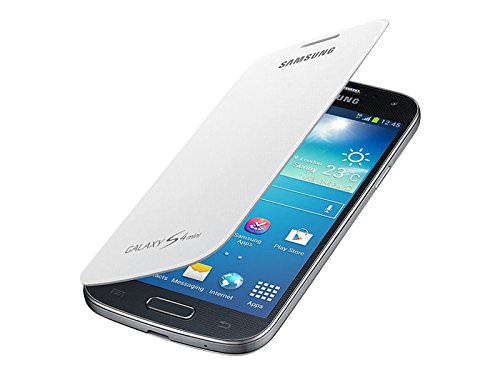 Husa Flip Cover Samsung EF-FI919BWEGWW pentru Galaxy S4 Mini, Alb