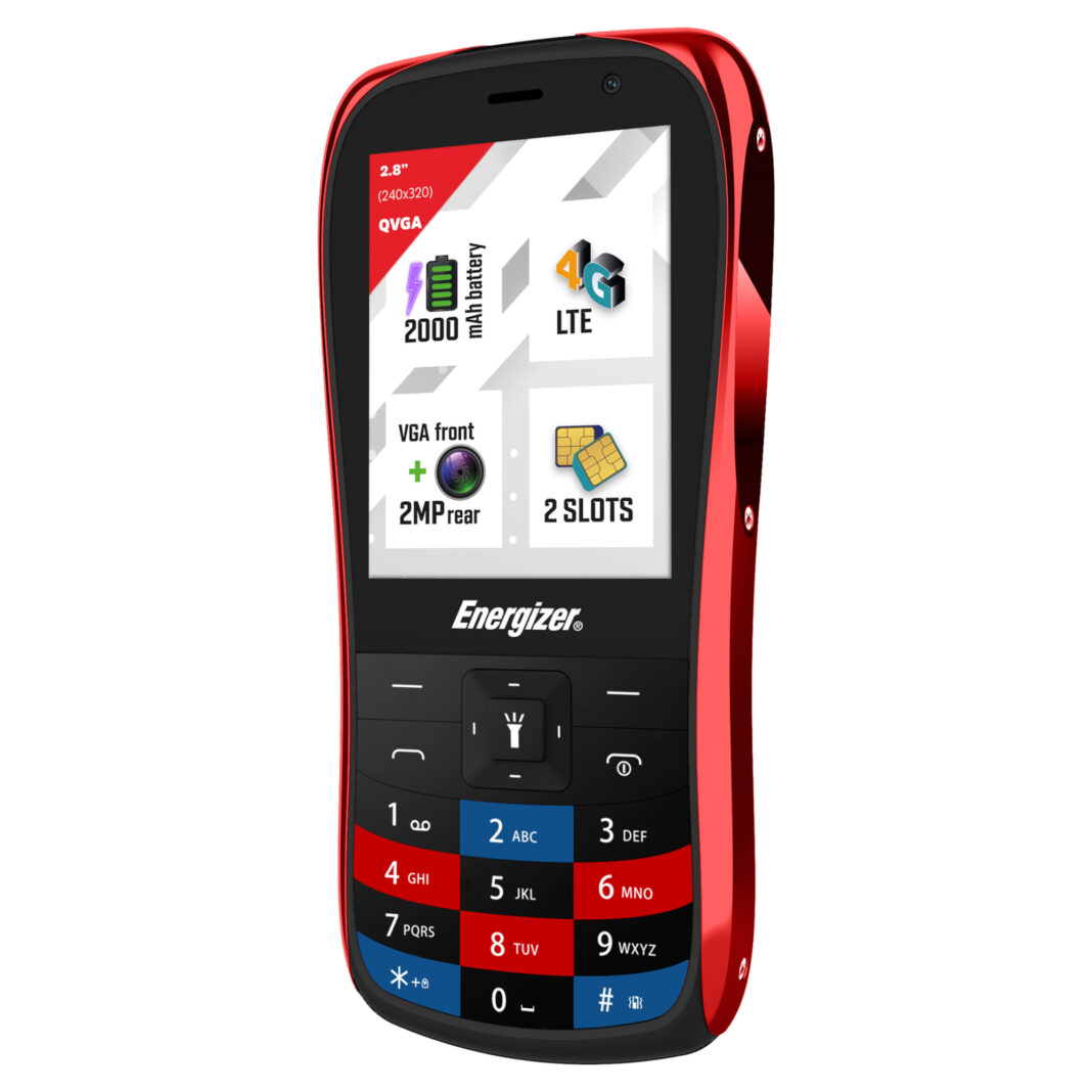 Telefon mobil Energizer E284S, 4G, Dual SIM, 128MB, 64MB RAM, Albastru