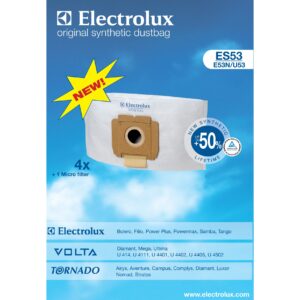 Set 4 saci + 1 microfiltru aspirator Electrolux ES53 Set 4 saci + 1 microfiltru aspirator Electrolux ES53