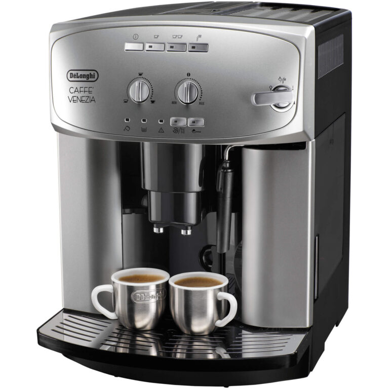 Espressor automat DeLonghi ESAM 2200 Caffe Venezia, 1450 W, 1.8 L, 15 bar, Argintiu
