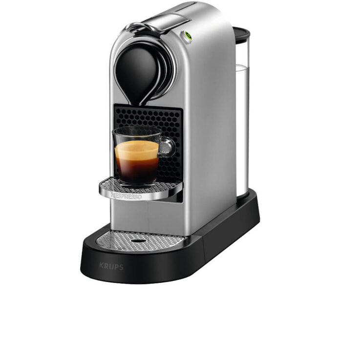 Espressor Nespresso Krups Citiz XN741B10, 1260 W, 1 L,19 Bar, Argintiu Espressor Nespresso Krups Citiz XN741B10, 1260 W, 1 L,19 Bar, Argintiu