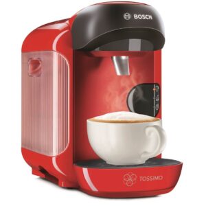 Espressor Bosch Tassimo Vivy TAS 1253, 1300 W, 0.7 L, 3.3 bar, Rosu Espressor Bosch Tassimo Vivy TAS 1253, 1300 W, 0.7 L, 3.3 bar, Rosu