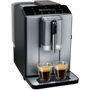 Espressor automat Bosch Seria 2 VeroCafe TIE20504, 1300 W, 1.4 L, 15 bar, MilkMagic Pro, Aroma Max System, SensoFlow System, Negru Espressor automat Bosch Seria 2 VeroCafe TIE20504, 1300 W, 1.4 L, 15 bar, MilkMagic Pro, Aroma Max System, SensoFlow System, Negru