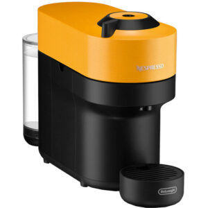 Espressor cu capsule Nespresso DeLonghi Vertuo Pop ENV90.Y, 1260 W, Extractie prin Centrifusion, Control prin Bluetooth si Wi-Fi, 0.6 L, 12 capsule cadou, Galben Espressor cu capsule Nespresso DeLonghi Vertuo Pop ENV90.Y, 1260 W, Extractie prin Centrifusion, Control prin Bluetooth si Wi-Fi, 0.6 L, 12 capsule cadou, Galben