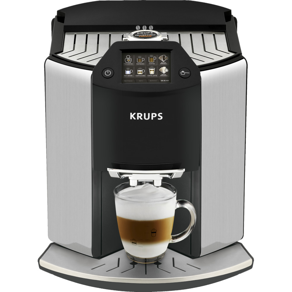 Espressor automat Krups Barista EA907D31, 1450 W, 1.7 L, 15 bar, Argintiu Espressor automat Krups Barista EA907D31, 1450 W, 1.7 L, 15 bar, Argintiu