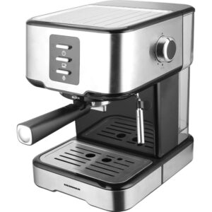 Espressor manual Heinner Brassilo HEM-850IXBK, 850 W, 1.5 L, 15 bar, Inox Espressor manual Heinner Brassilo HEM-850IXBK, 850 W, 1.5 L, 15 bar, Inox