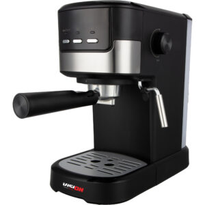 Espressor manual Vision Chef VEM15N, 750 W, 15 bar, 1.2 l, Functie spumare, Filtru dublu inox, Negru/Argintiu Espressor manual Vision Chef VEM15N, 750 W, 15 bar, 1.2 l, Functie spumare, Filtru dublu inox, Negru/Argintiu