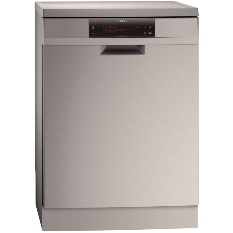 Masina de spalat vase AEG F99709M0P, 15 Seturi, 9 Programe, Clasa A+++, 60 cm, Inox