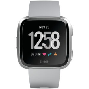 Smartwatch Fitbit Versa, Curea Gri, Silver Aluminum Smartwatch Fitbit Versa, Curea Gri, Silver Aluminum