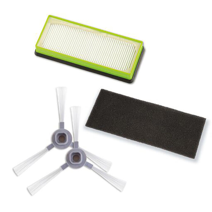 Set filtre si perii laterale Rowenta ZR177002  pentru aspirator robot Rowenta X-Plorer Serie 80  120  seriile RR77xx  RR78xx