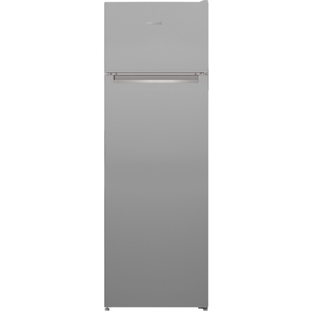 Frigider cu 2 usi Arctic AD54280M40S, 250 l, H 160.6 cm, Clasa E, Silver Frigider cu 2 usi Arctic AD54280M40S, 250 l, H 160.6 cm, Clasa E, Silver