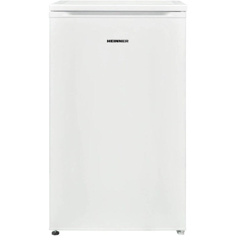 Frigider cu o usa Heinner HF-V89F+, 89 l, Lumina LED, Usa reversibila, Clasa F, H 82.1 cm, Alb