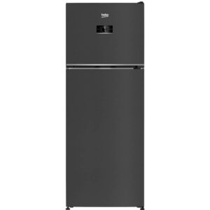 Frigider cu doua usi BEKO B5RDNE504LXBR, No Frost, 477 l, Usi reversibile, Avertizare luminoasa, H 186.5 cm, HarvestFresh, Everfresh+, Display, Dark Inox, Clasa E Frigider cu doua usi BEKO B5RDNE504LXBR, No Frost, 477 l, Usi reversibile, Avertizare luminoasa, H 186.5 cm, HarvestFresh, Everfresh+, Display, Dark Inox, Clasa E
