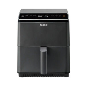 Friteuza cu aer cald Cosori Dual Blaze, 1700 W, 6.4 L, 12 programe, Touchscreen, Gri inchis Friteuza cu aer cald Cosori Dual Blaze, 1700 W, 6.4 L, 12 programe, Touchscreen, Gri inchis