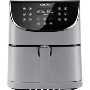 Friteuza cu aer cald Cosori Premium CP158-AF-RXA, 1700 W, 5.5l, 11 programe, Afisaj digital, Gri Friteuza cu aer cald Cosori Premium CP158-AF-RXA, 1700 W, 5.5l, 11 programe, Afisaj digital, Gri