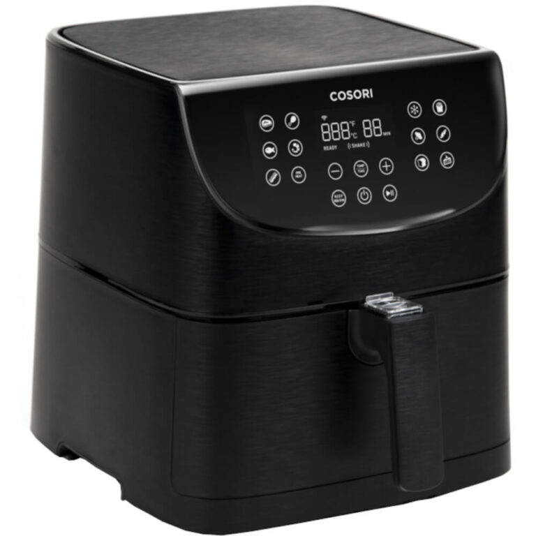 Friteuza cu aer cald Cosori Premium Smart CS158-AF-RXB, fara ulei, Wifi, 11 functii de gatire, Capacitate gatire 2.2 Kg, 1700 W, Negru