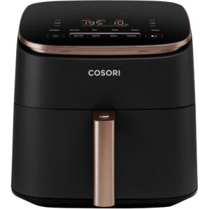 Friteuza cu aer cald Cosori TurboBlaze Chef Edition, 1700 W, 6 l, 9 programe, Motor DC, Negru Friteuza cu aer cald Cosori TurboBlaze Chef Edition, 1700 W, 6 l, 9 programe, Motor DC, Negru