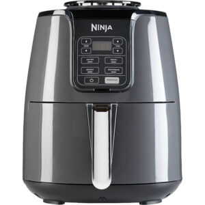 Friteuza cu aer cald Ninja AF100EU, 1550 W, 3.8 l, 4 functii gatit, Gri Friteuza cu aer cald Ninja AF100EU, 1550 W, 3.8 l, 4 functii gatit, Gri