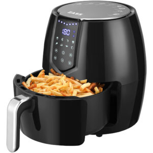 Friteuza cu aer cald Zass ZAF 01, 1500 W, 4 l, Negru Friteuza cu aer cald Zass ZAF 01, 1500 W, 4 l, Negru