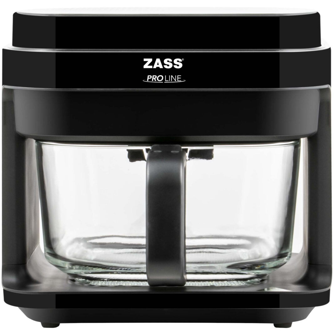 Friteuza cu aer cald Zass ZAF 09, 1200 W, 5.5 l, Negru