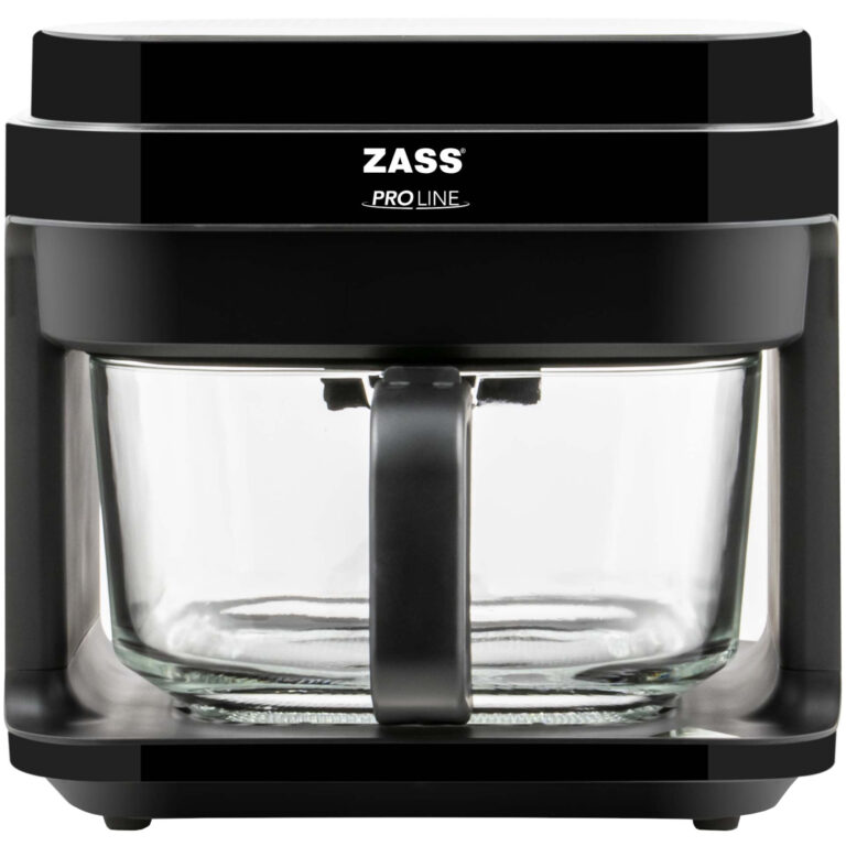 Friteuza cu aer cald Zass ZAF 09, 1200 W, 5.5 l, Negru