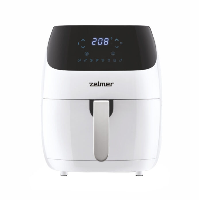 Friteuza cu aer cald Zelmer ZAF5501W, 1500 W, 5 l, Alb Friteuza cu aer cald Zelmer ZAF5501W, 1500 W, 5 l, Alb
