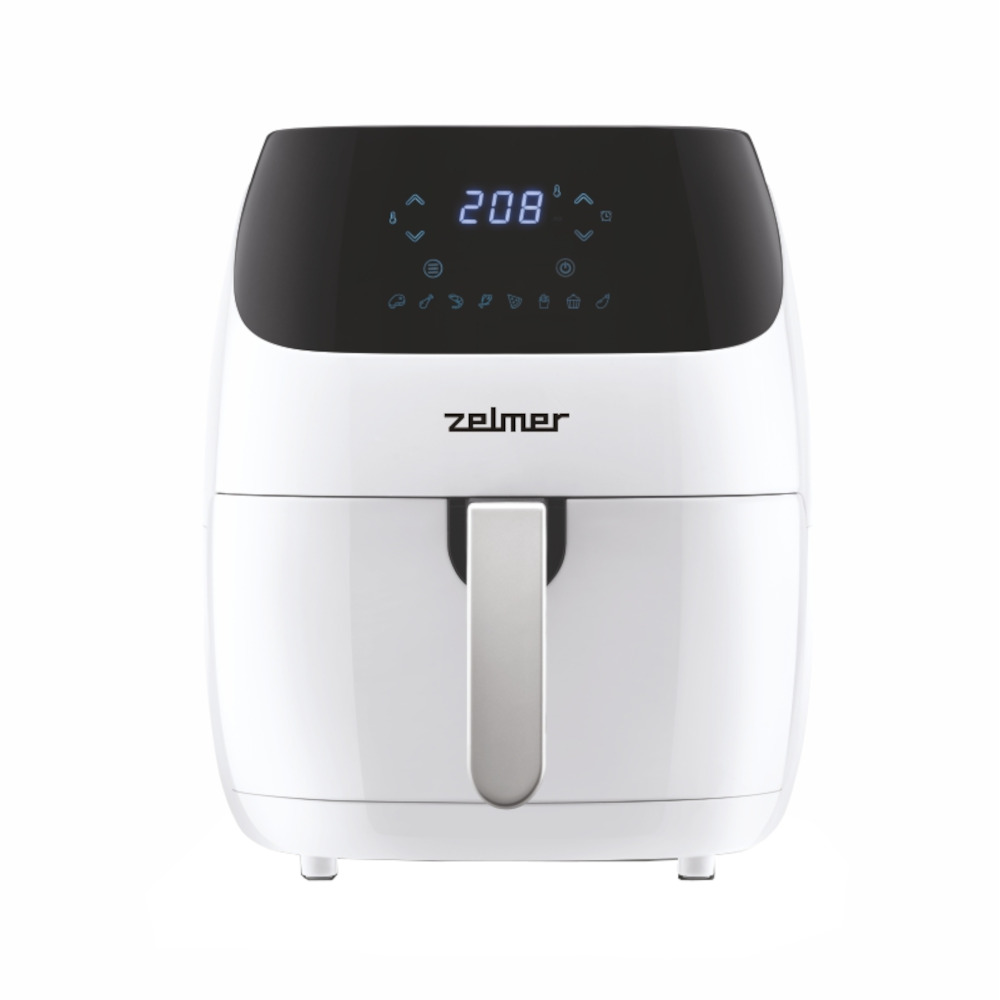 Friteuza cu aer cald Zelmer ZAF5501W, 1500 W, 5 l, Alb Friteuza cu aer cald Zelmer ZAF5501W, 1500 W, 5 l, Alb