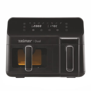 Friteuza cu aer cald Zelmer ZAF9000, 2700 W, 9 l, 8 programe, Negru Friteuza cu aer cald Zelmer ZAF9000, 2700 W, 9 l, 8 programe, Negru