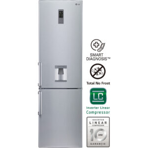 Combina frigorifica LG GBF530NSQPB, 339L, Clasa A++, Inox Combina frigorifica LG GBF530NSQPB, 339L, Clasa A++, Inox