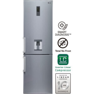 Combina frigorifica LG GBF539PVQWB, 314 l, Clasa A+, Silver Combina frigorifica LG GBF539PVQWB, 314 l, Clasa A+, Silver