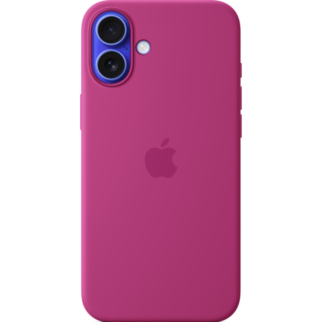 Husa de protectie Apple cu MagSafe pentru iPhone 16 Plus, Silicon, Fuchsia Husa de protectie Apple cu MagSafe pentru iPhone 16 Plus, Silicon, Fuchsia