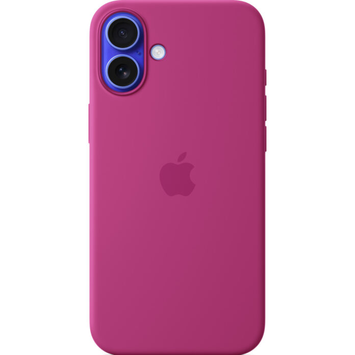 Husa de protectie Apple cu MagSafe pentru iPhone 16 Plus, Silicon, Fuchsia Husa de protectie Apple cu MagSafe pentru iPhone 16 Plus, Silicon, Fuchsia