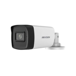 Kit Camera supraveghere exterior Hikvision DS-2CE17H0T-IT3FS2, 5 MP, 2.8 mm, IR 40 m, audio prin coaxial, microfon + alimentator Kit Camera supraveghere exterior Hikvision DS-2CE17H0T-IT3FS2, 5 MP, 2.8 mm, IR 40 m, audio prin coaxial, microfon + alimentator