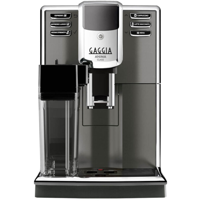 Espressor automat Gaggia Anima Class RI8759/01, 1850 W, 1.8 L, 15 bar, Carafa pentru lapte integrata 0.5 L, Argintiu
