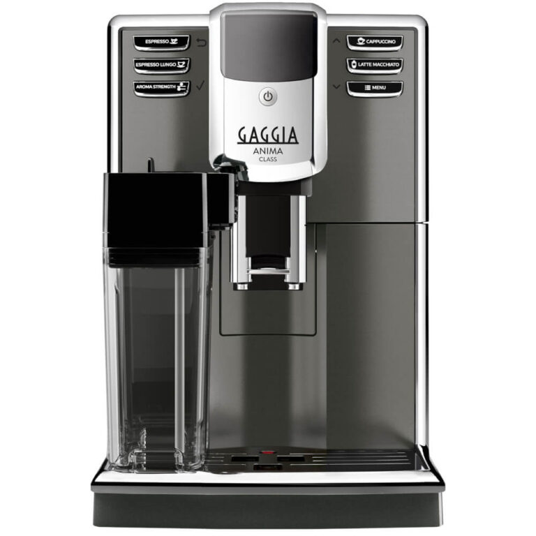 Espressor automat Gaggia Anima Class RI8759/01, 1850 W, 1.8 L, 15 bar, Carafa pentru lapte integrata 0.5 L, Argintiu