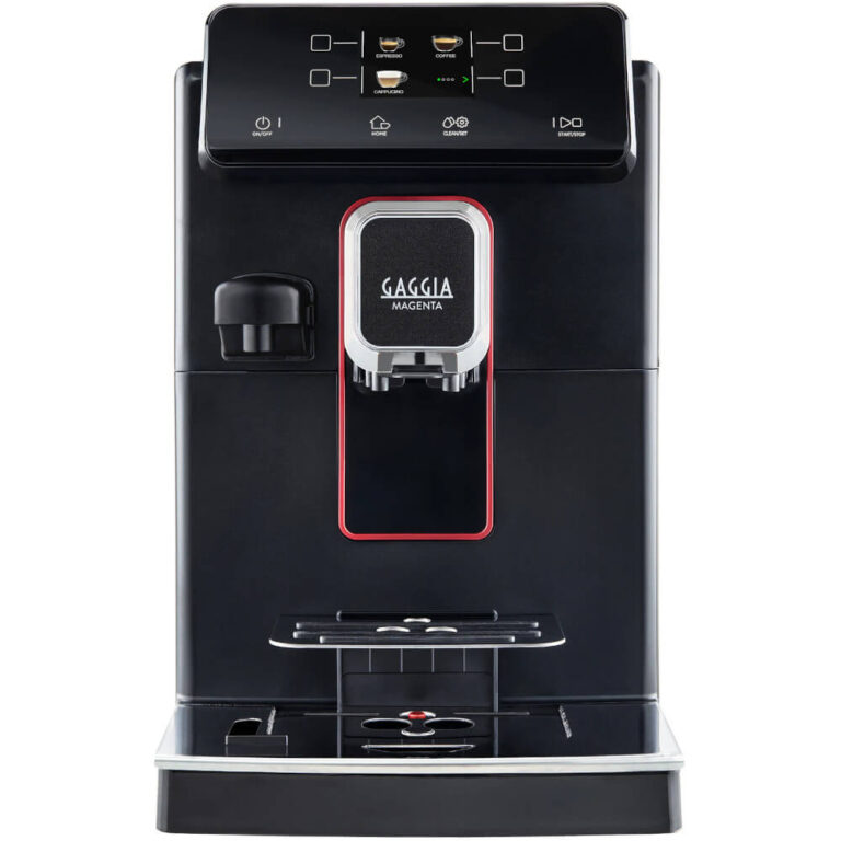 Espressor automat Gaggia Magenta Prestige, Rasnita ceramica, 12 bauturi, 1900 W, Negru