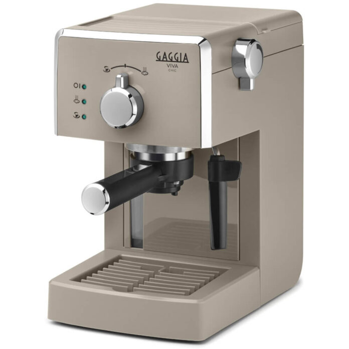 Espressor manual Gaggia Viva Style RI8433/14, 1025 W, 1 L, 15 bar, Chic Cream