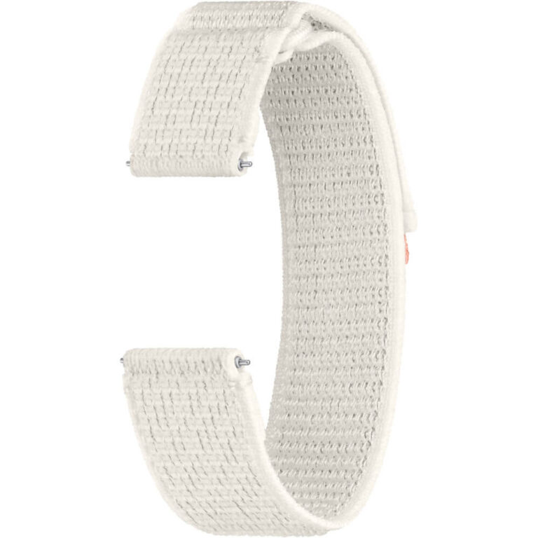 Galaxy Watch Fabric Band pentru Samsung Galaxy Watch6, 20 mm, Wide, M/L, Negru