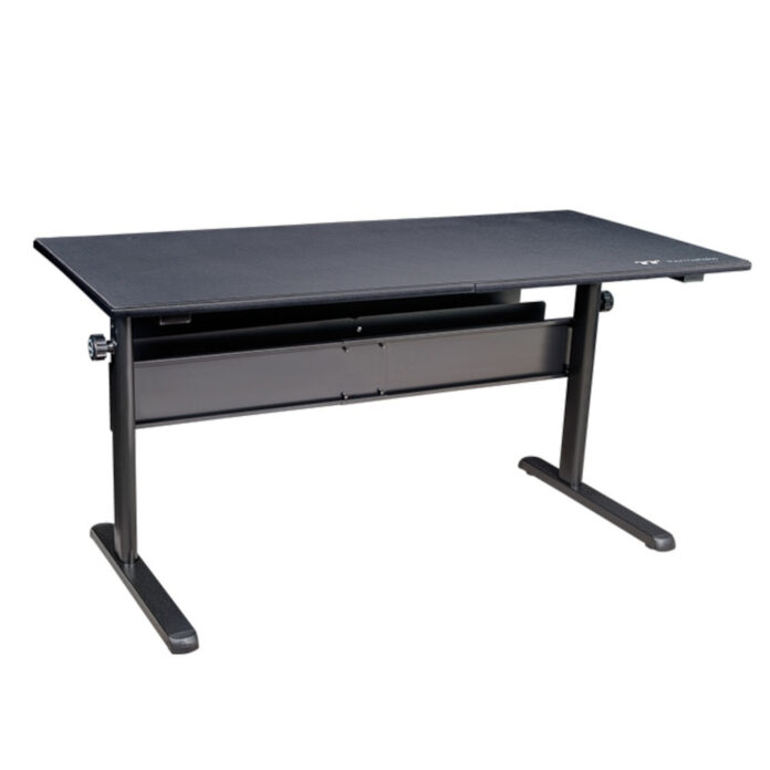 Birou gaming reglabil pe inaltime Thermaltake Level 20 GT BattleStation, Negru