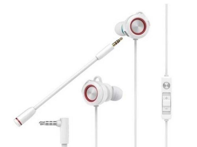 Casti cu fir Edifier GM3-SE-W, microfon pe casca, conectare Jack 3.5mm, USB Type-C, cablu 1.3m, albe