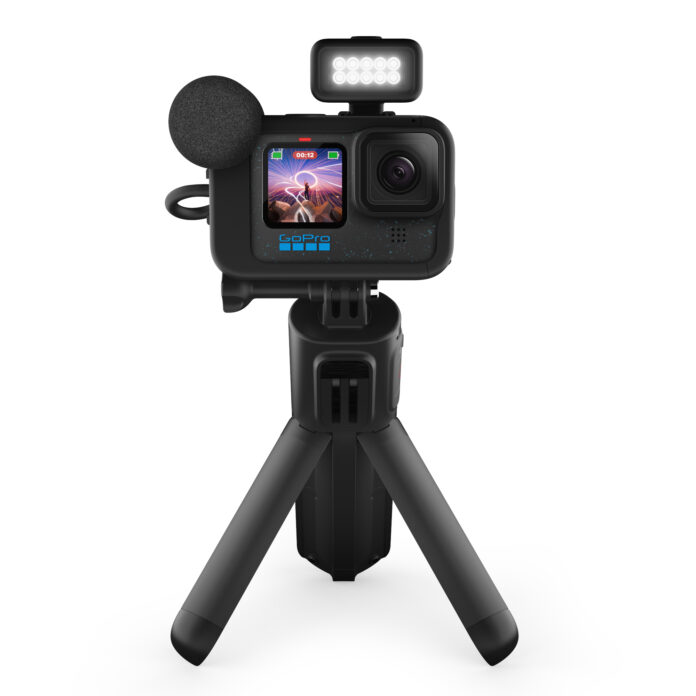Camera video sport GoPro HERO 12 Black Creator Edition, 5.3K, HyperSmooth 6.0, Negru Camera video sport GoPro HERO 12 Black Creator Edition, 5.3K, HyperSmooth 6.0, Negru